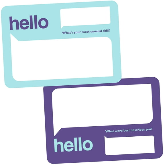Avery Name Tags, Ice Breakers, 2-1/3" x 3-3/8", 80 Stickers (80022)