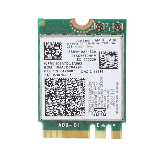 Para Intel 7260Ac 7260Ngw Tarjeta De Red Inalámbrica De Doble Banda Para Lenovo Ibm Thinkpad Fru04X6087 Scienceny EL006789-00
