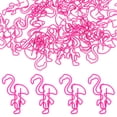 thumbnail image 1 of Miangastore 30pcs Paper Clips Flamingo Shape Paper Clips Flamingo Paperclips Pink Metal Paper Clips For Office Home Organizing Accessories, 1 of 8