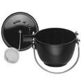 thumbnail image 2 of Staub Cast Iron 1-qt Round Tea Kettle - Matte Black, 2 of 4