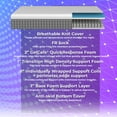 thumbnail image 5 of Bridgevine Home 12 inch Hybrid Quick Response Foam and Coil Kids Mattress, Twin Size, 5 of 7