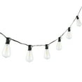 thumbnail image 6 of SAFAVIEH Dorcia 10-Light ST38 Black Metal Outdoor String Light, 6 of 7