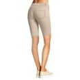 thumbnail image 3 of Womens Perfectly Shaping Hyper Stretch Bermuda Shorts, 3 of 3