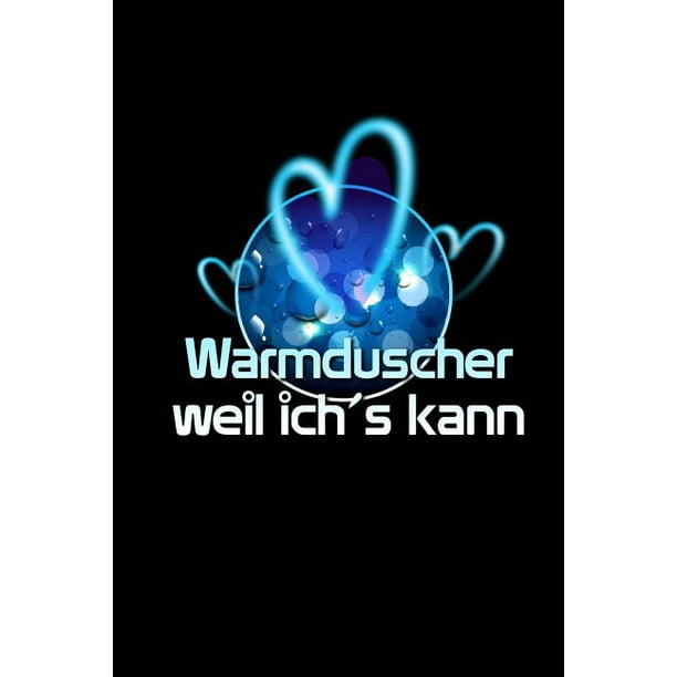 Warmduscher Weil Ich's Kann A5 Notizbuch Kariert Für Langschläfer