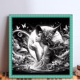 thumbnail image 2 of Kit Punto Cruz para Niña Bordado Con Hilo Algodón Ecológico 11CT Arte 50x50cm, 2 of 9