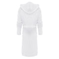 thumbnail image 7 of Men's Winter Plush Lengthened Shawl Bathrobe Home Clothes Hooded Long Sleeved Robe Coat Loungewear, 7 of 7