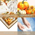 thumbnail image 4 of Fall Pumpkin Scarecrow Polyester Rectangular Tablecloth 60x84 Inch, Thanksgiving Autumn Harvest Washable Table Cloth Picnic Party Table Cover for Kitchen Dinning Room Decor, 4 of 5