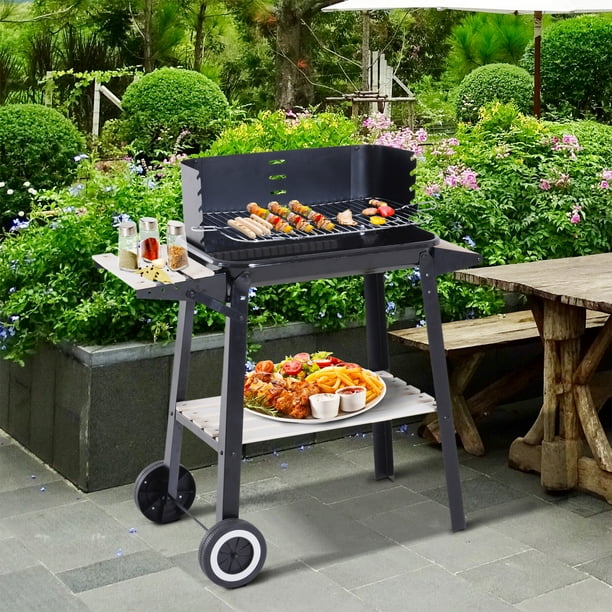 Outsunny charcoal bbq cheap