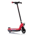 thumbnail image 6 of CIRUI 12V Electric Scooter for Kids Ages 6+, Kids Toy Scooter with Equipped with Stand, Skateboard Bell, Rear Brake, Widened Pedal, Non-slip Handle, Color LED Light 6.84 MPH Red, 6 of 10