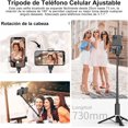 thumbnail image 3 of czcpp-Tripie para Celular, Selfie Stick, Tripode para Celular 3 en 1, Control Remoto Integrado para Móviles de 4 a 7 Pulgadas, Ideal para Fotografía y Viajes, 3 of 4