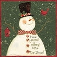 thumbnail image 3 of DiPaolo, Dan 12x12 Black Modern Framed Museum Art Print Titled - Snowman Have Yourself, 3 of 5