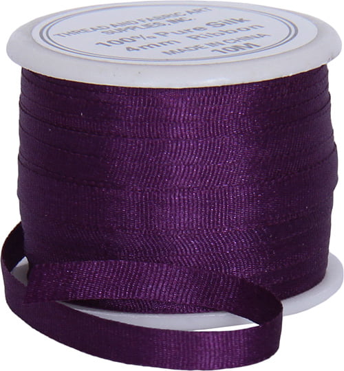 Silk Ribbon - 7mm - 50 Colors - Sage 10 Meters - For Embroidery —