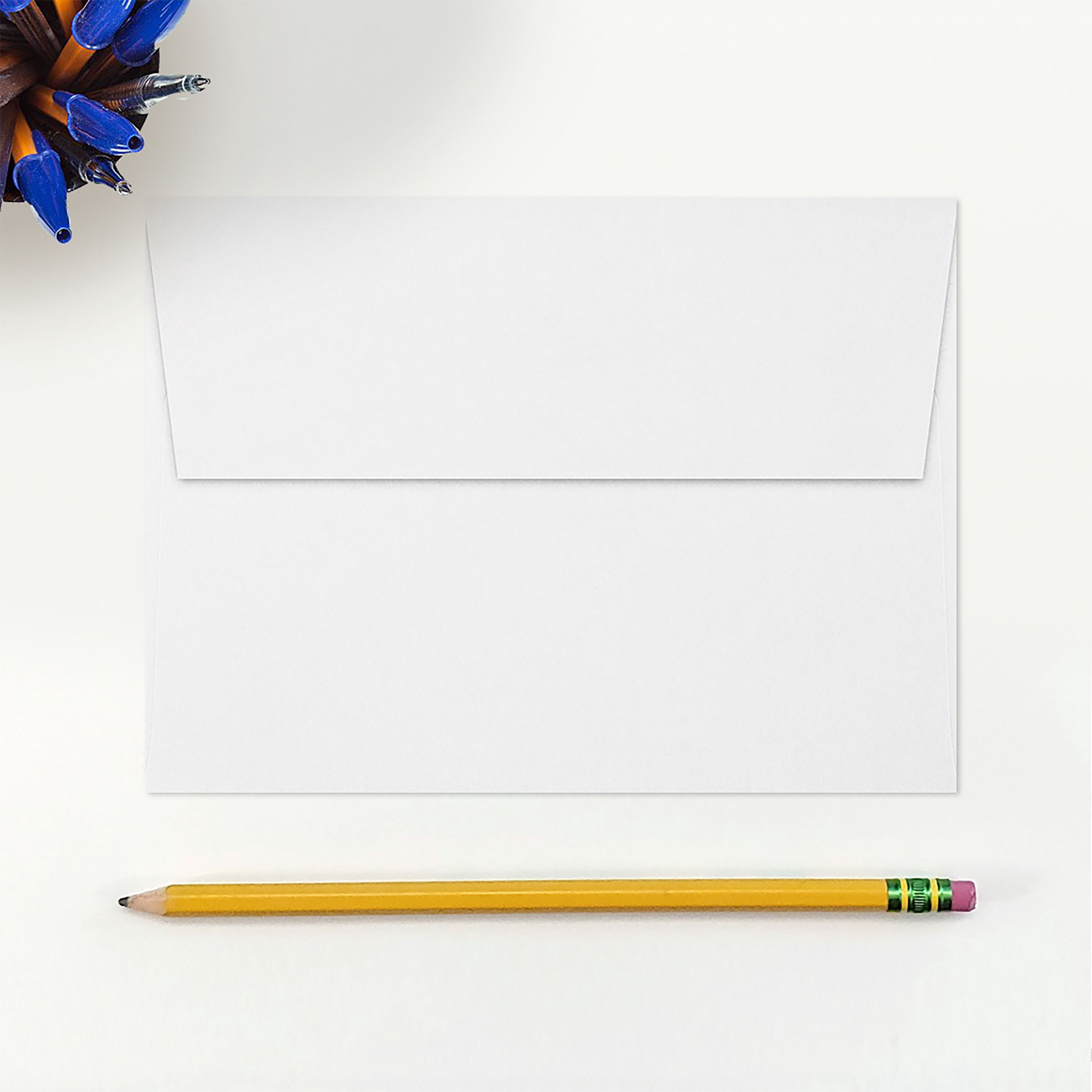 LUXPaper A7 Invitation Envelopes, 5 1/4 x 7 1/4, Bright White, 500/Pack