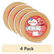 (4 pack) Great Value Graham 9-inch Pie Crust, 6 oz