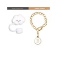 thumbnail image 1 of 1set/2pcs Cute 10mm Cloud Design Silicone Straw Cap & Letter Water Bottle Pendant For 30&40oz Yeti Rambler Cup, Accessory, Gift, 1 of 2