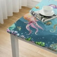 thumbnail image 4 of HAOXIT and Table Covers for Sea Theme Party Decorations Waterproof Square 46*46, 4 of 7