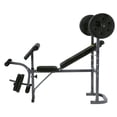 thumbnail image 1 of Banco de Ejercicio con Pesas Athletic Works MTDP-1007P-1WMX Gris, 1 of 3