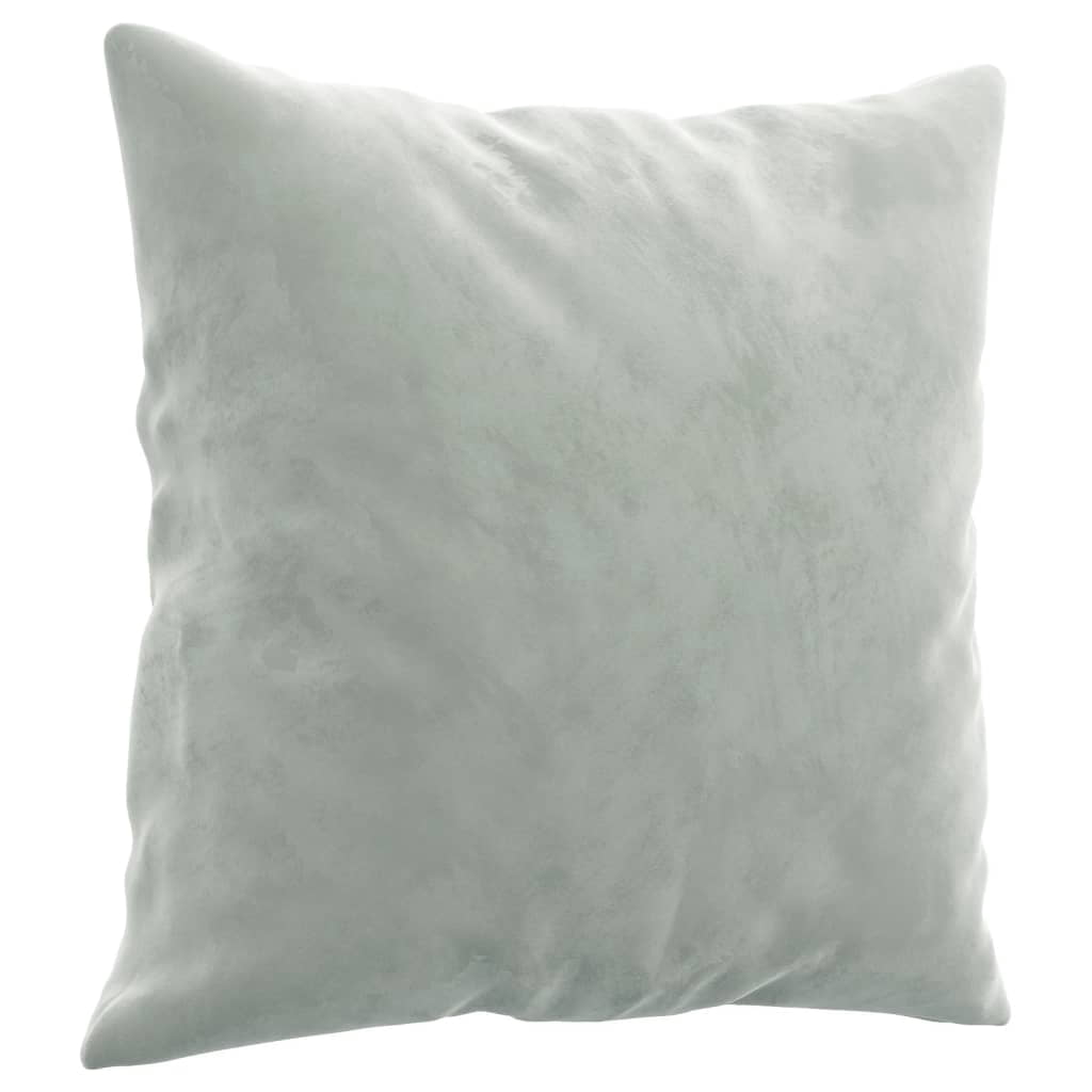 vidaXL 2-Seater Sofa with Throw Pillows Accent Loveseat for Living Room Velvet