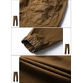 thumbnail image 5 of Pantalones a juego para hombre, rectos 6061, color caqui, talla 36, 5 of 5