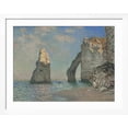 thumbnail image 3 of Art.com The Cliffs at Etretat, 1885 (Oil on Canvas) Giclee Print by Claude Monet, White Frame Wall Art, 40" x 32", 3 of 4