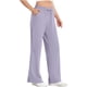 thumbnail image 2 of Pantalones Largos para las Mujeres Pantalones de Invierno Cálidos Upf 50 + Cintura Elástica Cordón Bolsillos Laterales Pierna Recta Hendidura Lateral, 2 of 7