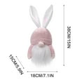 thumbnail image 2 of RKSTN easter decorations Easter Faceless Dwarf Decoration Ornaments Doll Rudolph Doll, 2 of 3