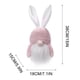 thumbnail image 3 of Adornos de decoracin de enano sin rostro de Pascua Muñeca Rudolph, 3 of 4