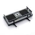 thumbnail image 1 of Botellas de ducha de plástico Almacenamiento de estantes antideslizantes Estante libre de perforación con soporte de gancho colgante Canasta Organizador Accesorios para el hogar Negro, redondo seitruly HA009961-03B, 1 of 6
