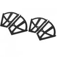 thumbnail image 3 of ANGGREK Shoes Cabinet Hinges,Furniture Fittings,4Pcs/Set Home Furniture Shoes Drawer Cabinet Hinge  Plate Frame Turning Rack Accessory, 3 of 7