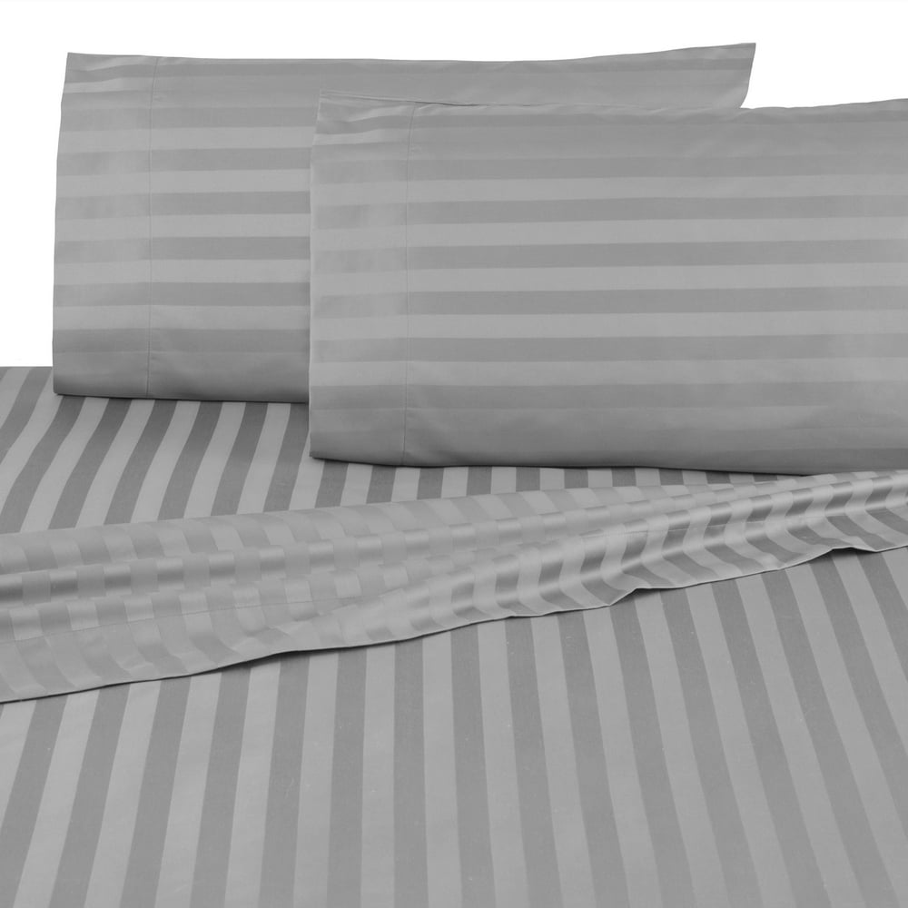 Martex Martex 500 Thread Count Damask Stripe Egyptian Cotton Queen