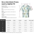 thumbnail image 6 of Cactus Mens Hawaiian Shirt Short Sleeve Casual Button Up Tropical Summer Beach Shirt, 6 of 9