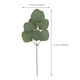 thumbnail image 4 of GOOHOCHY 12 tallos de eucalipto falsos, hojas artificiales realistas para arreglos florales., 4 of 8