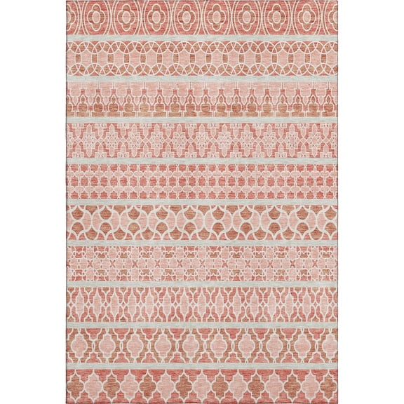 Dalyn Rugs Premium Machine Washable Mayfield AMF726 Salmon 3' x 5' Rug