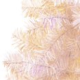 thumbnail image 2 of vidaXL Artificial Christmas Tree with Iridescent Tips White 240 cm PVC, 2 of 5