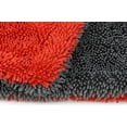thumbnail image 2 of Toalla de Microfibra Autofiber Rojo Gris para Secado de Coches, Camiones y SUV de Doble Giro, 2 of 2
