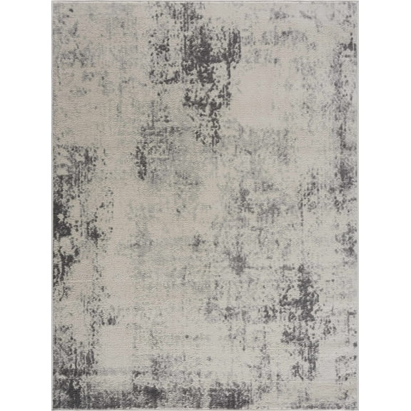BoutiqueRugs Tigris Contemporary Area Rug - Gray, Ivory - 2' x 3'