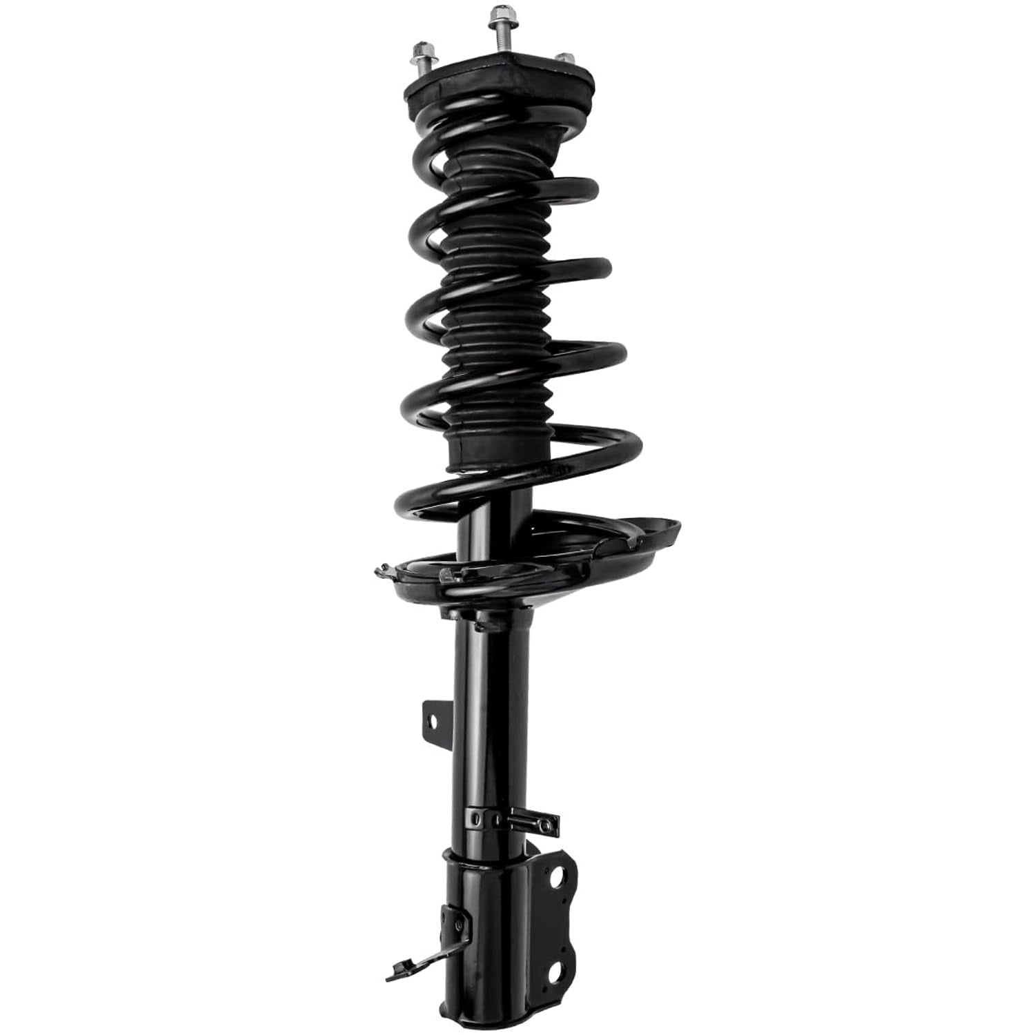 Detroit Axle - 2pc Rear Struts for 04-07 Toyota Highlander 04-06 Lexus RX330 06-07 RX400h, 2007 RX350, 2 Complete Struts w/Coil Spring Assembly Replacement Quick Install Ready Strut Shocks Assembly