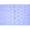 thumbnail image 1 of Ahgly Company Indoor Rectangle Persian Blue Traditional Area Rugs, 8' x 10', 1 of 4