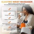 thumbnail image 4 of Hand Massager Heated Hand Finger Massager Air Pressure Hot Compresses Relieve Wrist Palm Arthritis Finger Numbness Cold Hand, 4 of 13