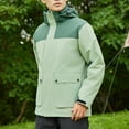 thumbnail image 4 of Gytharion Men's Windbreaker Jackets with Detachable Hood Lightweight Casual Outdoor Hiking Mountaineering Coat Fashion Colorblocking Full Zip Hooded Jackets for Men, 4 of 6