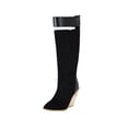 thumbnail image 2 of Cameland Ladies Super High Heel Colorblock Pointed High Boots, 2 of 5