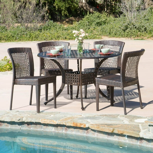 Alyssa Wicker 5 Piece Round Patio Dining Set Com - Potter Wicker 5 Piece Round Patio Dining Set Alyssa Wicker 5 Piece Round Patio Dining Set Com - Potter Wicker 5 Piece Round Patio Dining Set