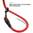 thumbnail image 4 of BARKBAY Dog Leashes for Large Dogs Heavy Duty Dog Leash 2 Pack 5 FT with Comfortable Padded Handle Highly Reflective Threads for Medium Large Dogs Walking Training Running (5FT-1/2,Red+Black), 4 of 9