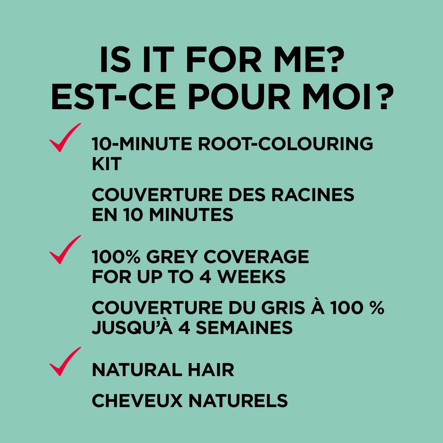 L'Oréal Paris Magic Root Permanent Hair Dye, Permanent Root Touch Up, 100% Grey Coverage, 1un