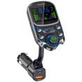 thumbnail image 1 of Kit para Coche Compatible con para Bluetooth, Transmisor FM, Manos , Reproductor MP3 Inalámbrico de Audio Auxiliar PD QC3.0, 1 of 5