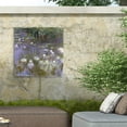thumbnail image 4 of Monet 'Water Lilies' Outdoor All-Weather Wall Decor, 4 of 7