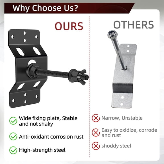 1 * trailer spare tire mount set-Black