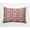 Ligonberry Red, variant on Simply Daisy 16" x 16" Greek Key Patterned Nautical Decorative Indoor Pillow