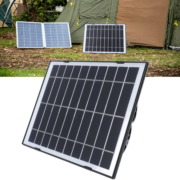 Security Camera Solar Panel, 10W Type C Solar Panel Charger for Solar Water Pump for Security Camera