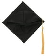 LIYUNMIAO Unisex Matte Graduation Cap with Tassel Adjustable